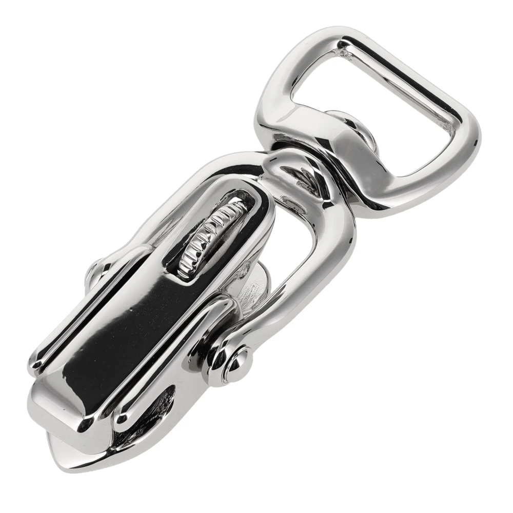 B9570 3/4" Nickel Plate, Swivel Snap w/ Locking Jaw, Solid Brass-LL
