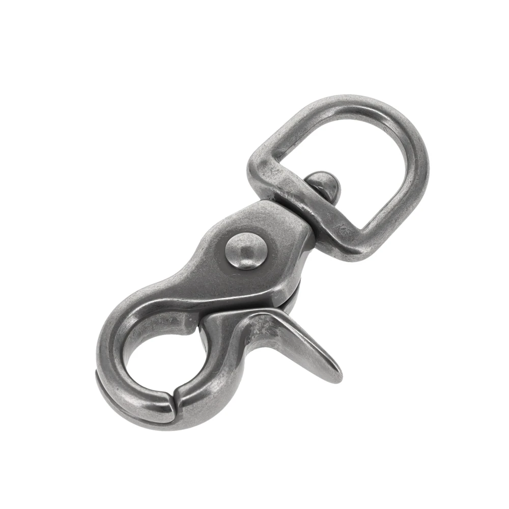 3002A 1/2" Nickel Matte, Swivel Trigger Snap, Solid Brass-LL