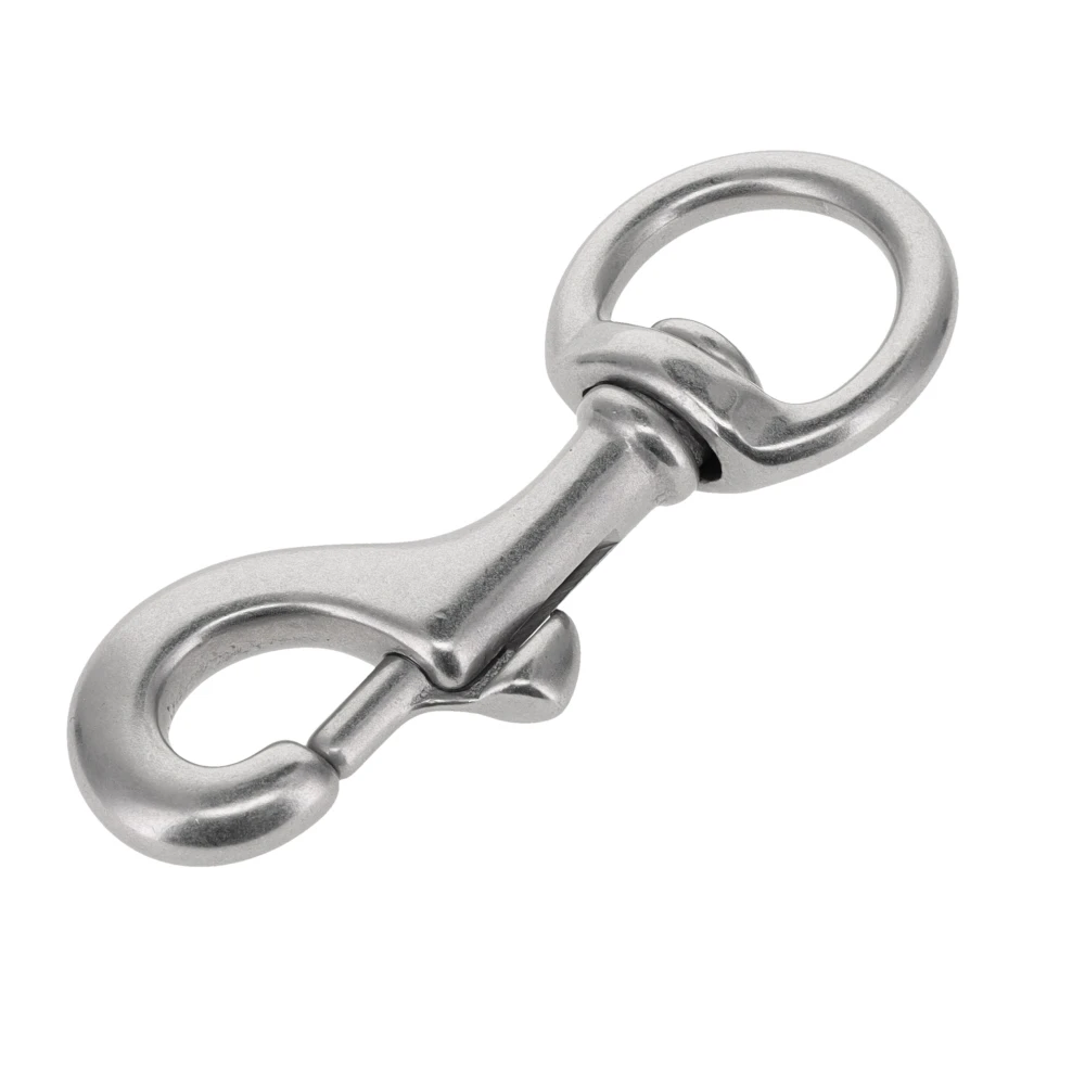 3511 3/4" Nickel Matte, Swivel Bolt Snap, Solid Brass-LL