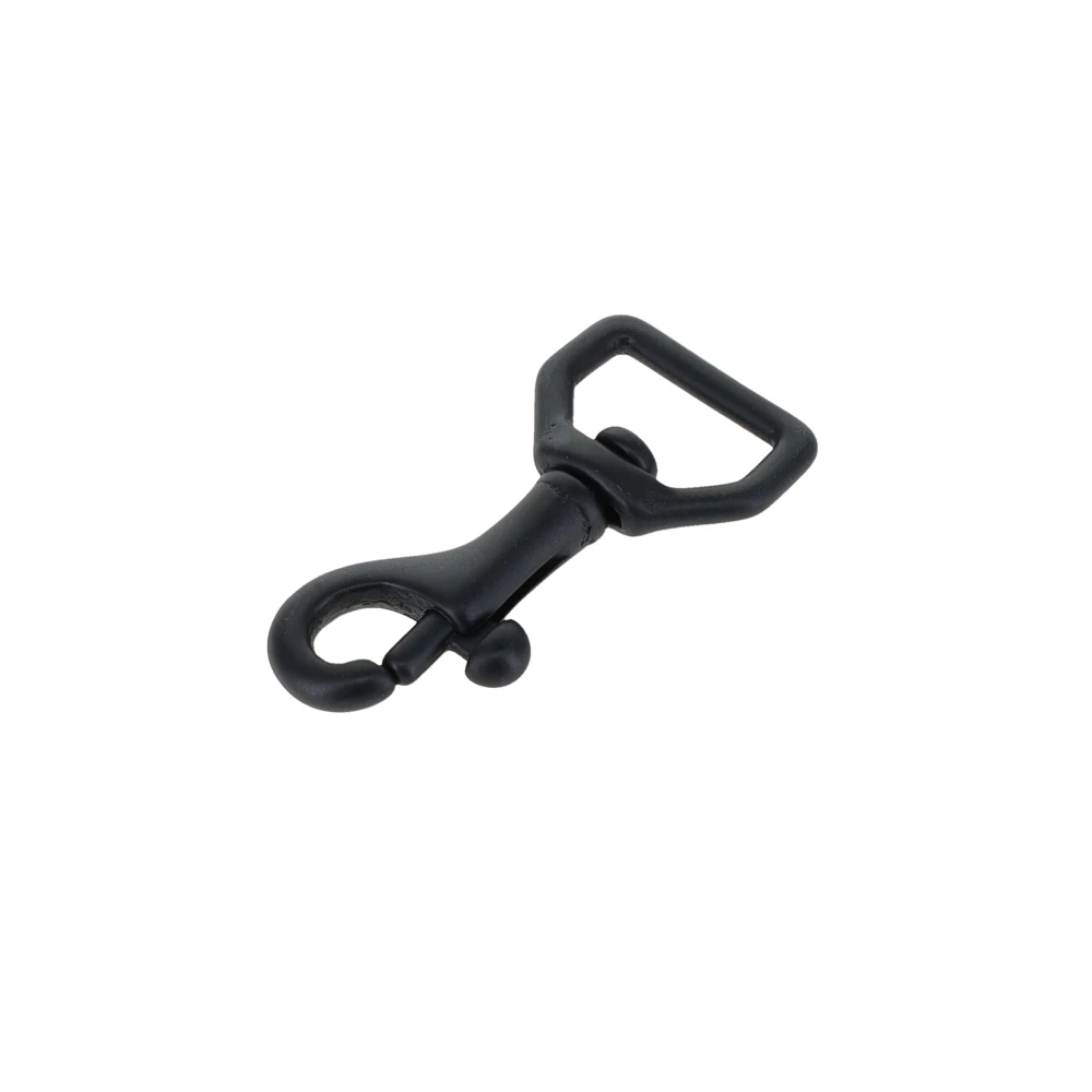 45 1/2" PVD Black Matte, Swivel Bolt Snap, Solid Brass-LL