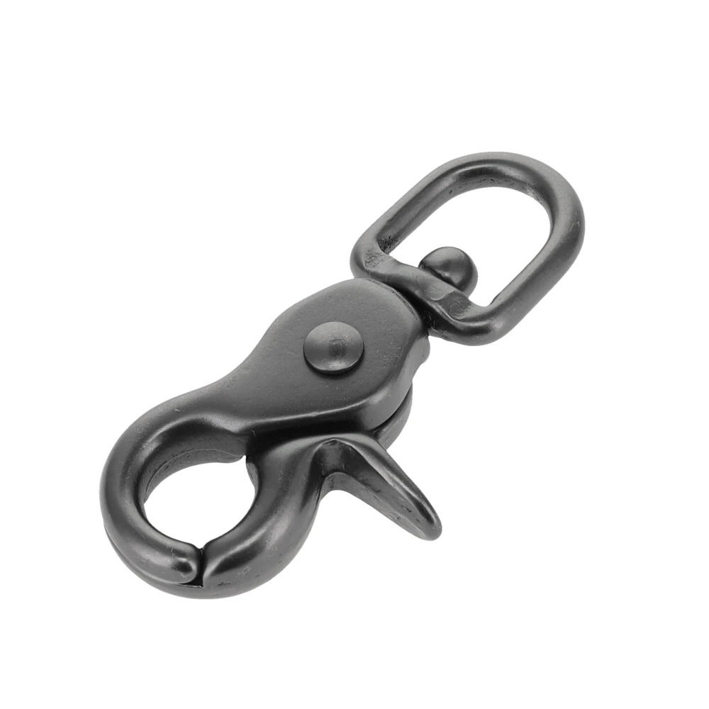 3008A 7/16" Gun Metal, Mini Swivel Trigger Snap, Solid Brass-LL