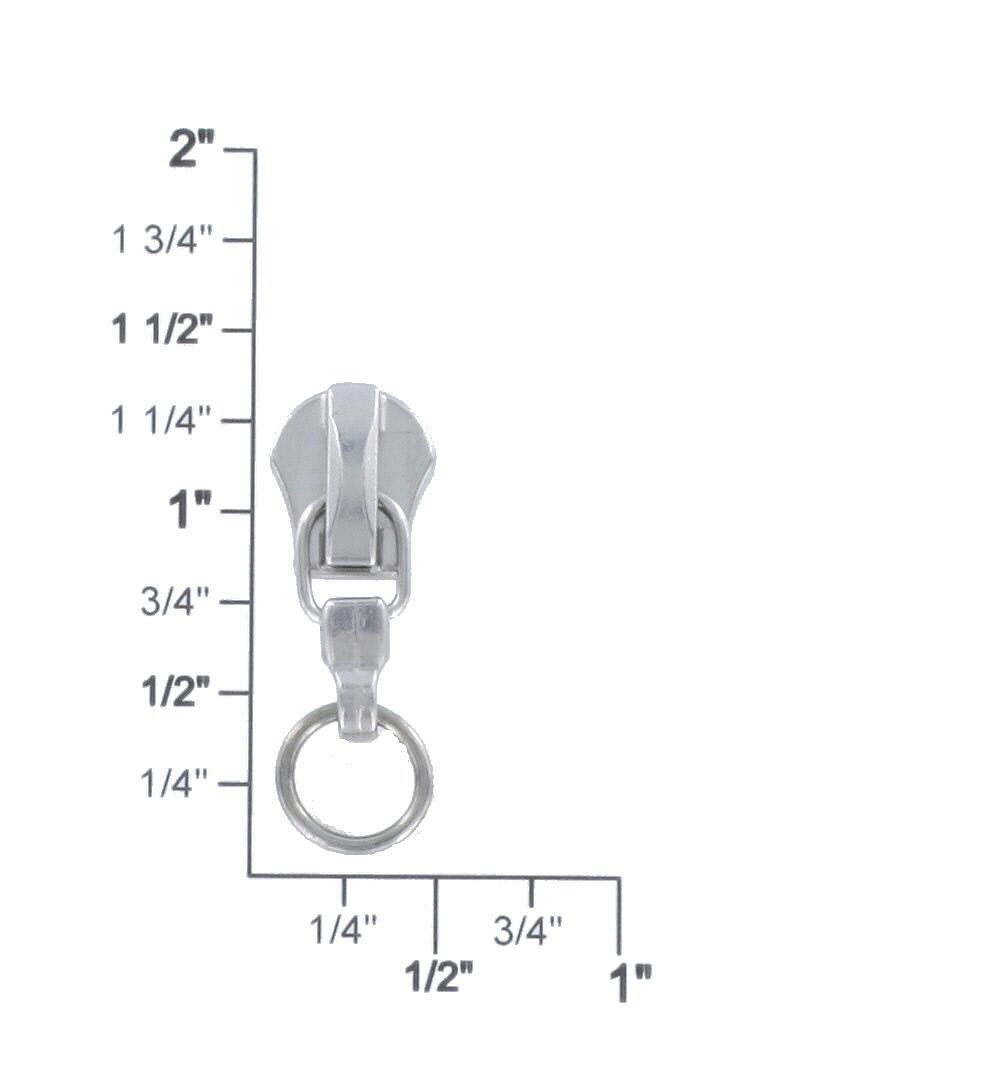 riri　7/24 riri 6MM Teeth One-Way Separating Open Bottom Zipper with