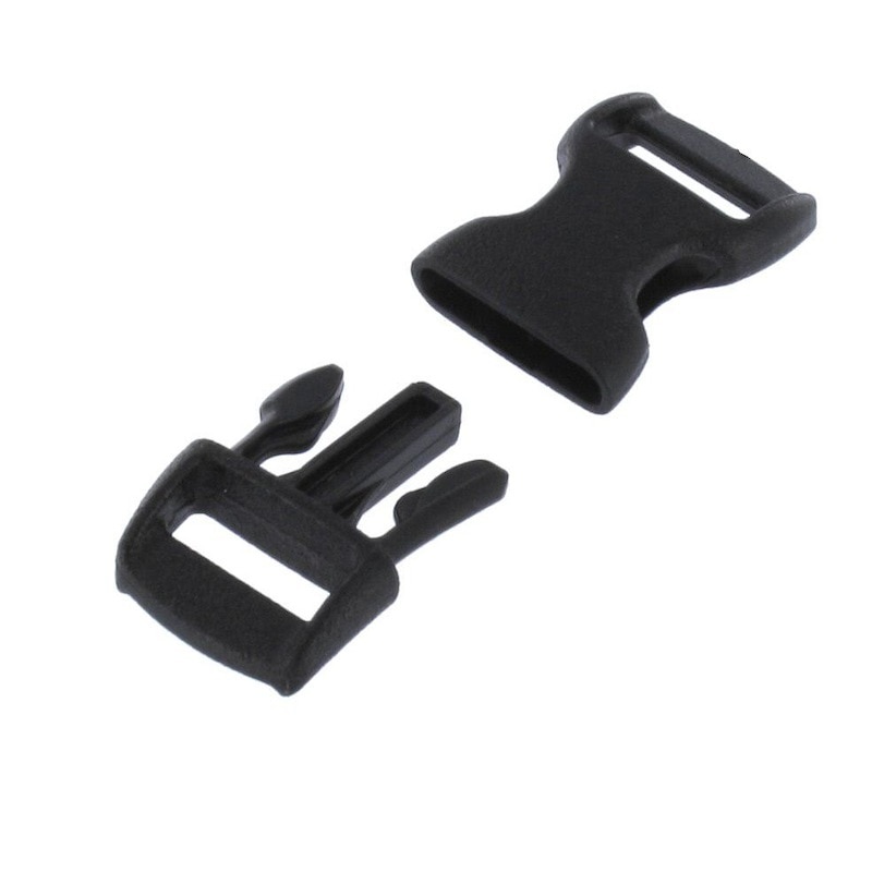Breakaway Cat Collar Hardware Kit - D rings - Slides - Buckle - Bell