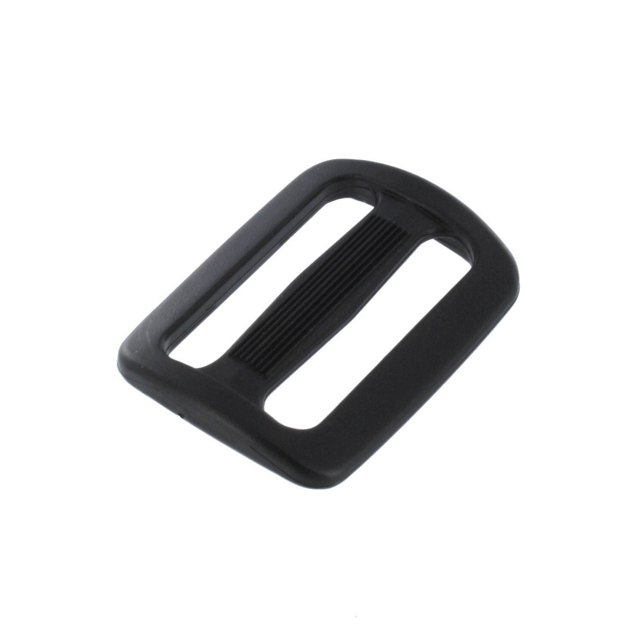 60 pieces BLACK plastic bra strap adjuster Tri Glide slider o ring rings  3/8