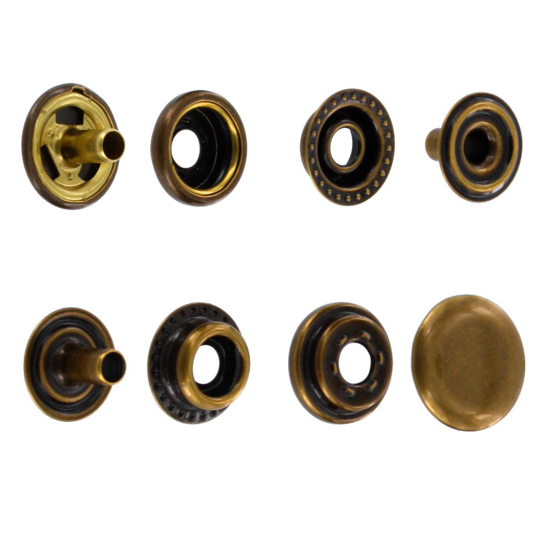 ▷ Snap Buttons - Hidden Snap Fastener 16 mm 26L / 5/8 Brass