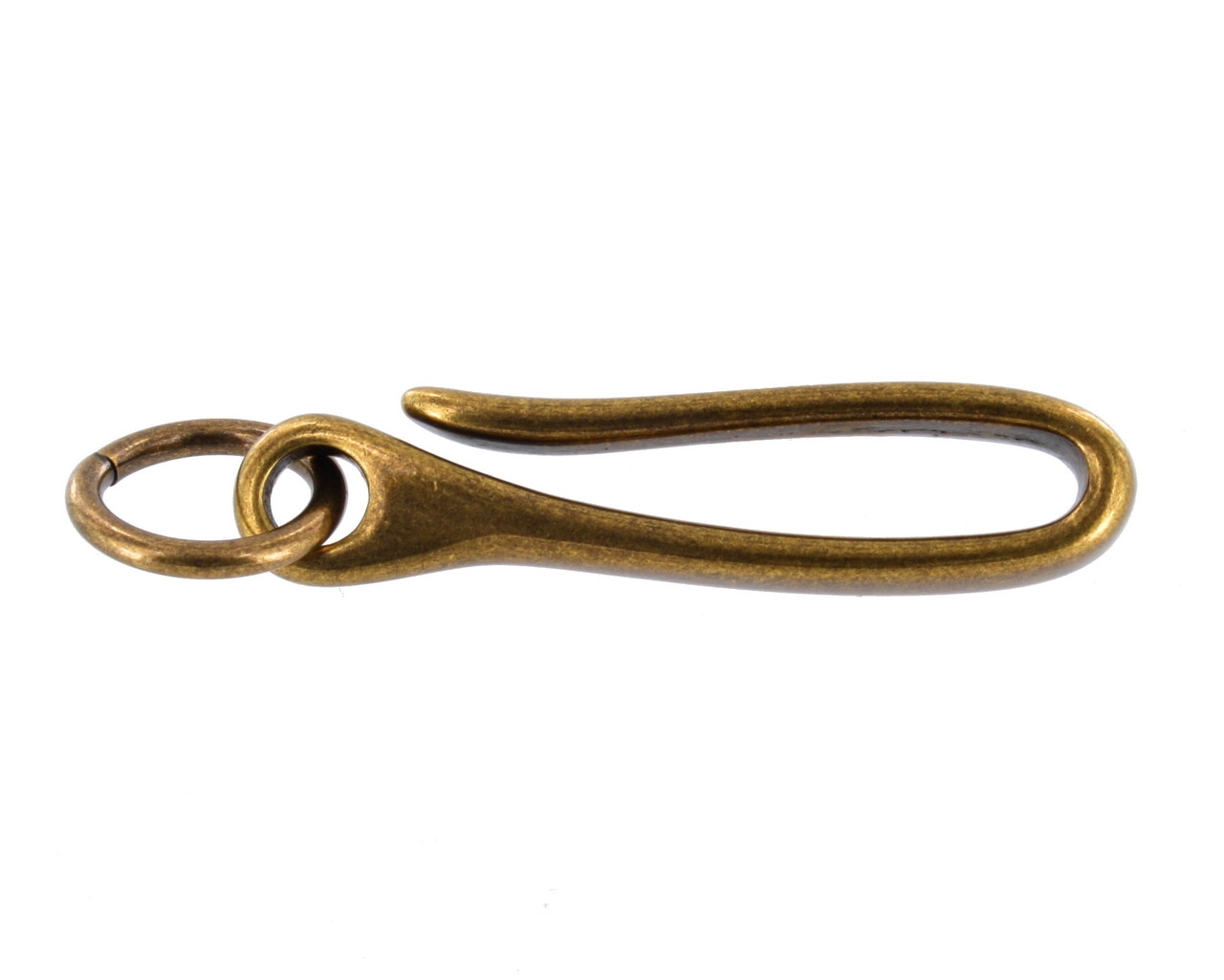 Kyoshin Elle - Japanese Brass Fish Hook Key Chain / Jump Ring and