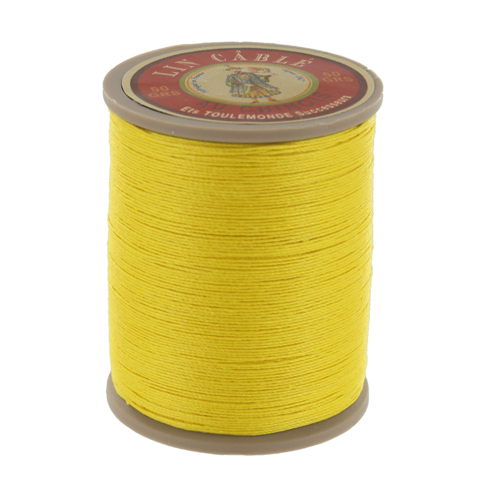 Sajou fil au chinois lin cable, yellow 508