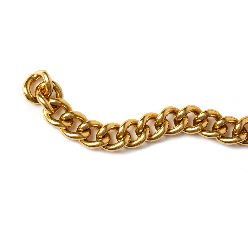 B8835 Natural Brass, Round Chain, Solid Brass-LL (36