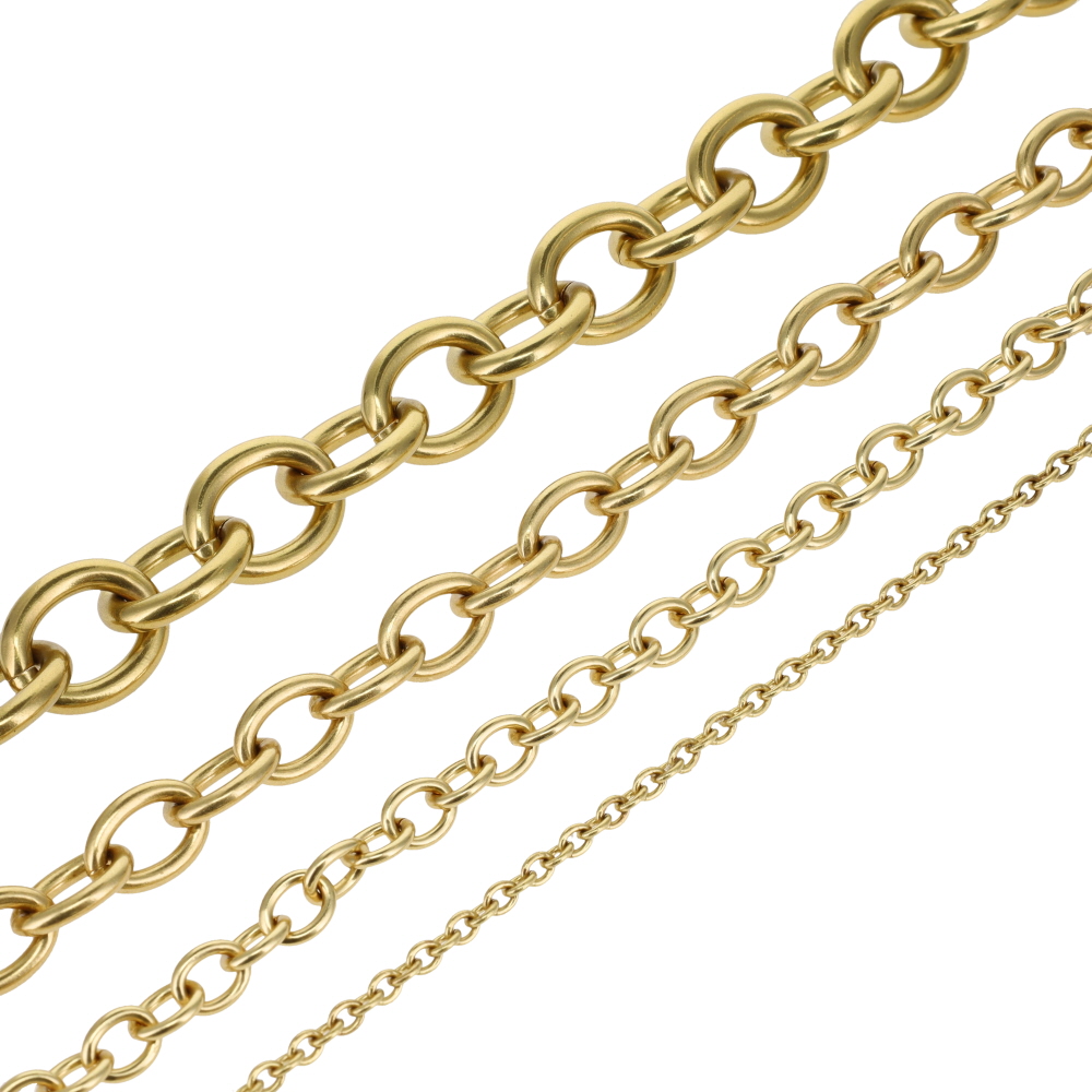 B8830 Natural Brass, Oval Chain, Solid Brass-LL (36