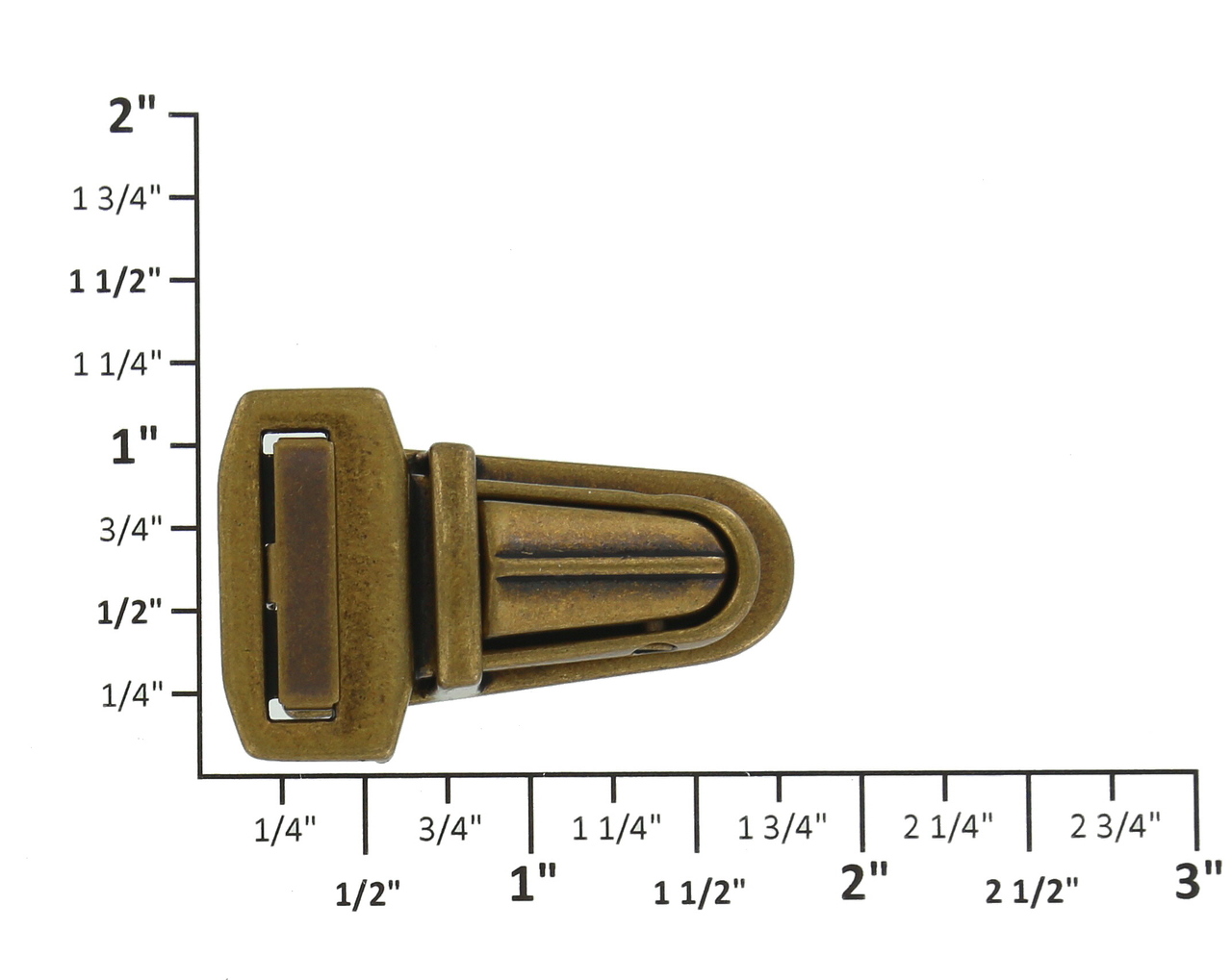 Zinc Tuck Lock, Lock Closures, Briefcase Locks, Buckle Guy