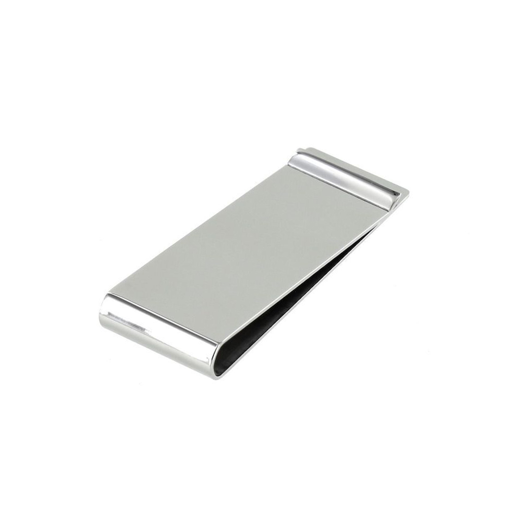 B8942 Polished Stainless Steel, Money Clip, Stainless Steel
