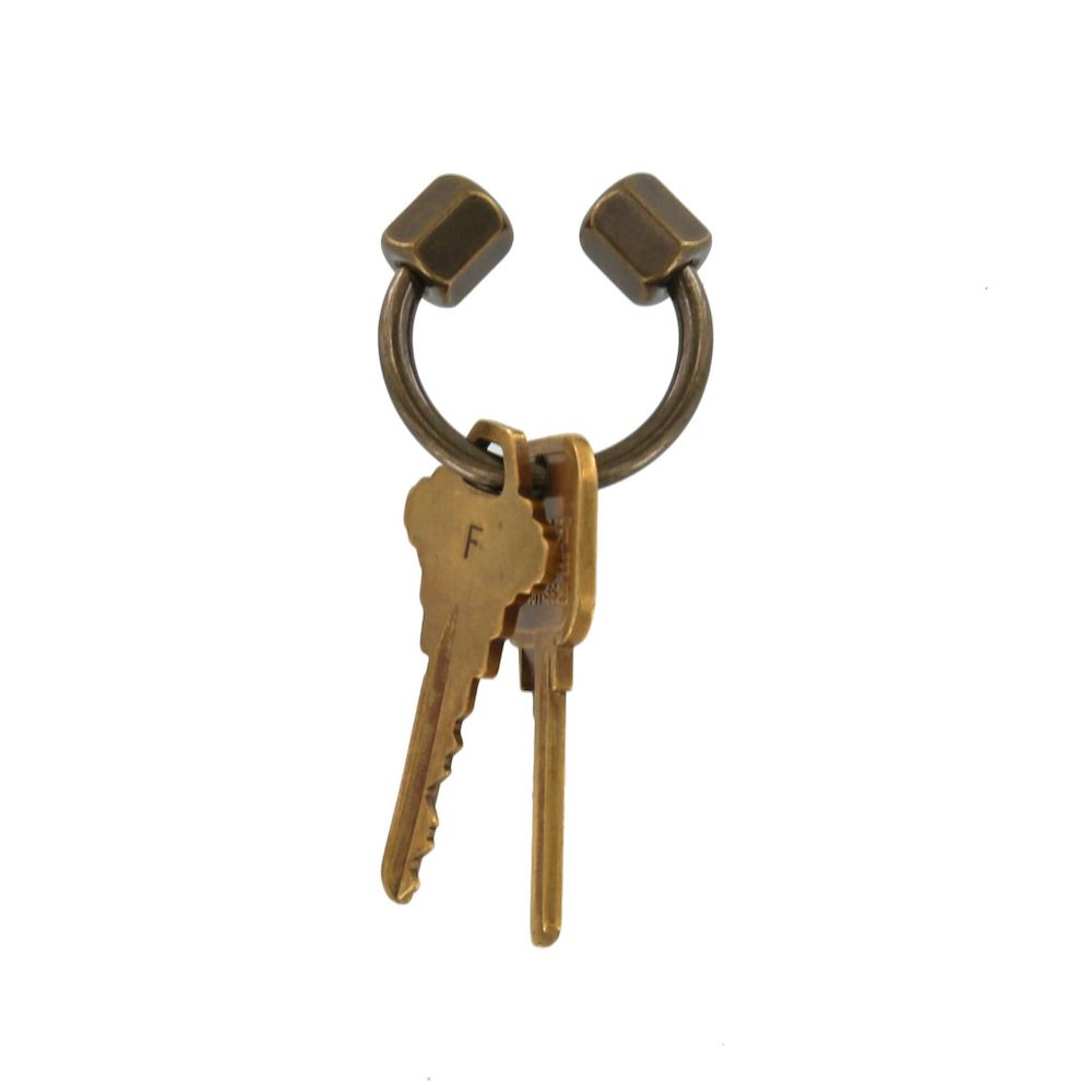 At Last ＆ Co key ring Key Ring, Brass Key Rings, Key Ring Chain, BuckleGuy