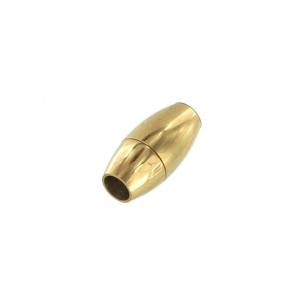 B9001 Hole 12.2 x 6.5mm, Magnetic Bracelet Clasp, PVD Gold