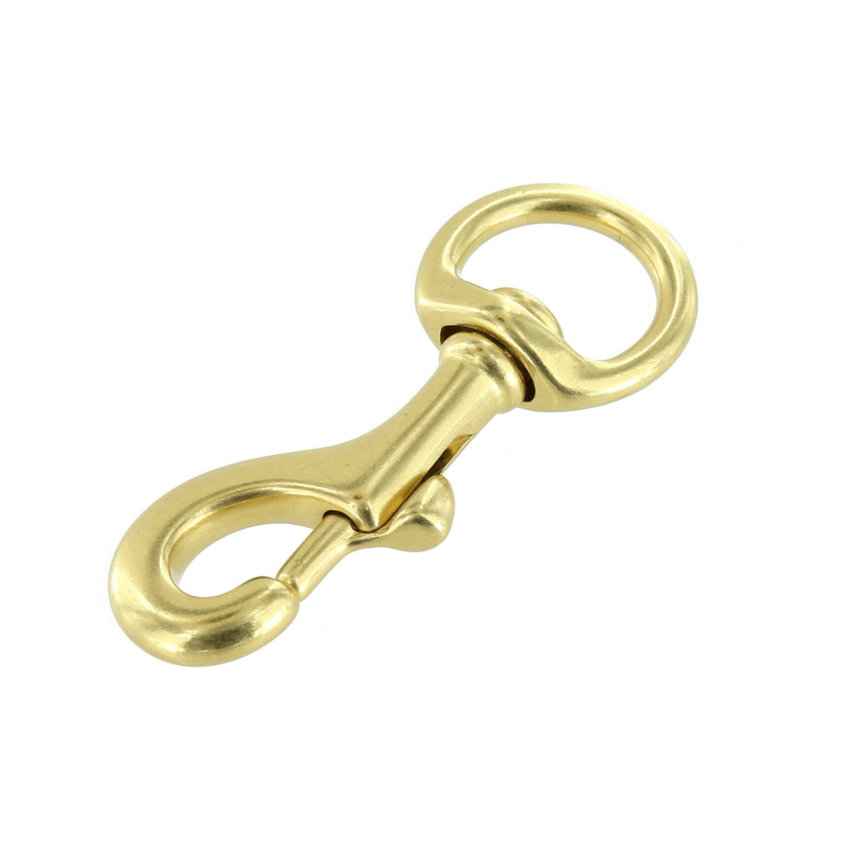 Swivel Hook (Bolt-Snap) - ½ - Antique Brass