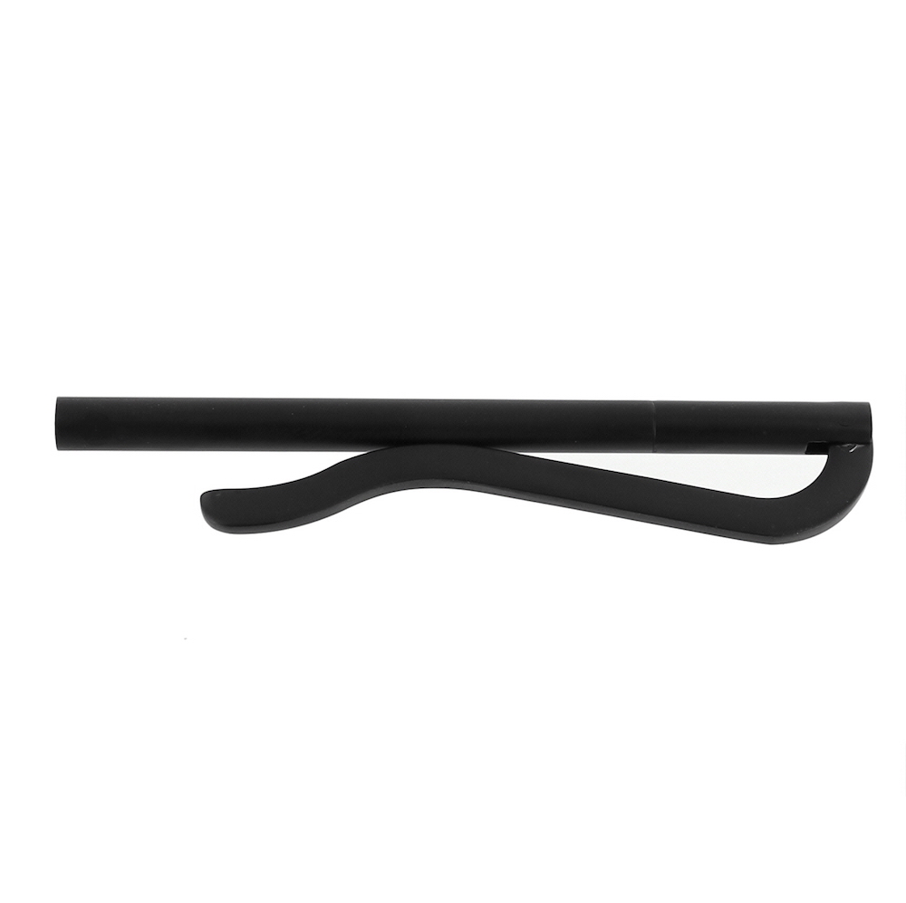 B8913 PVD Black Matte, Spring Bar Money Clip, Solid Brass-LL