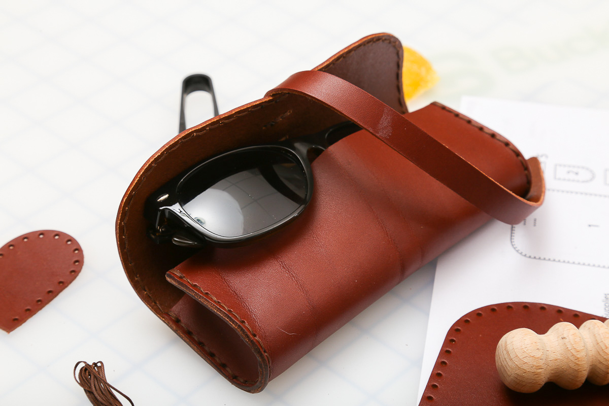 Leather Glasses Case With Clip Personalized Glasses Case With 