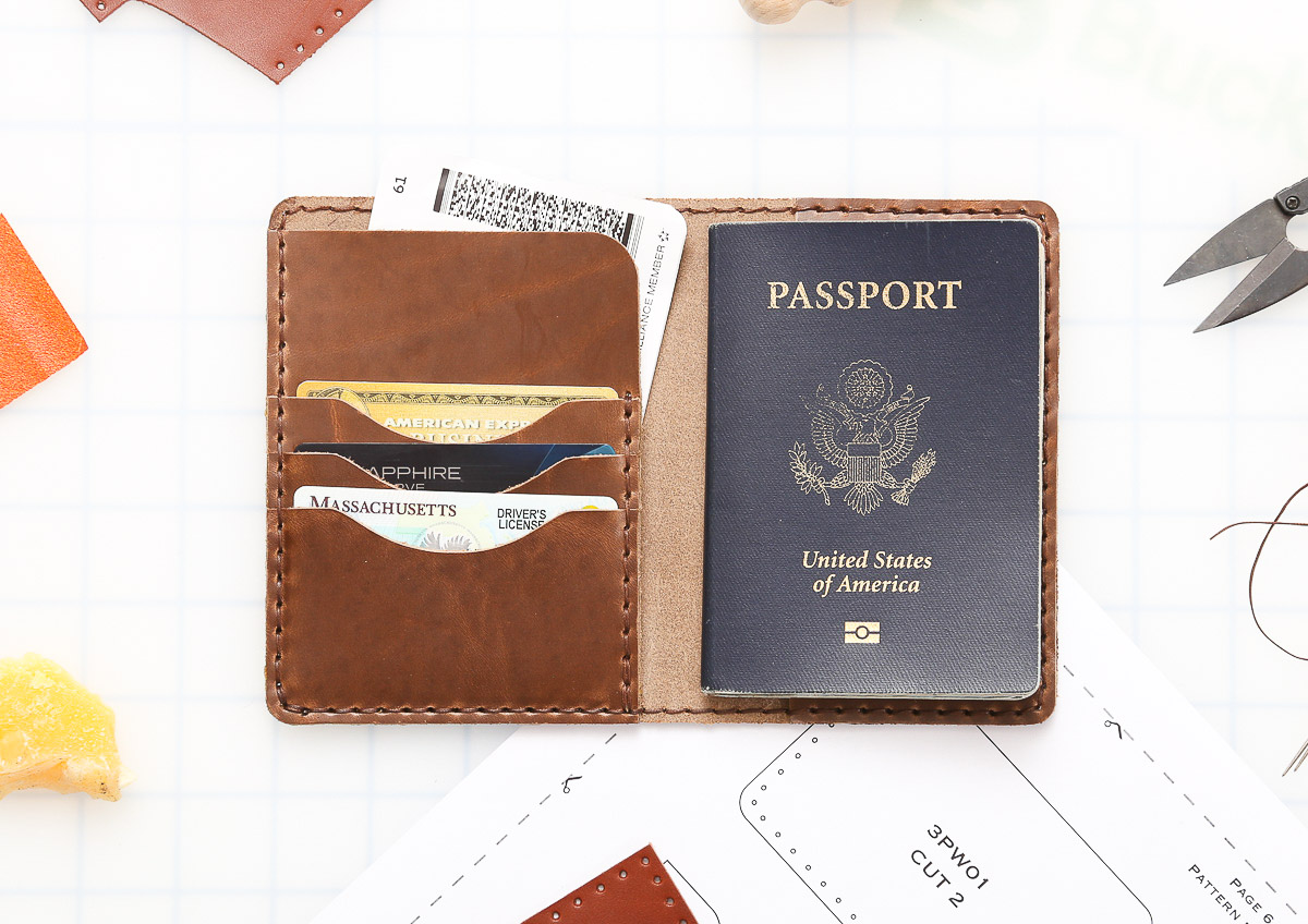 Leather Passport Case (Laser Ready Files) – MAKESUPPLY