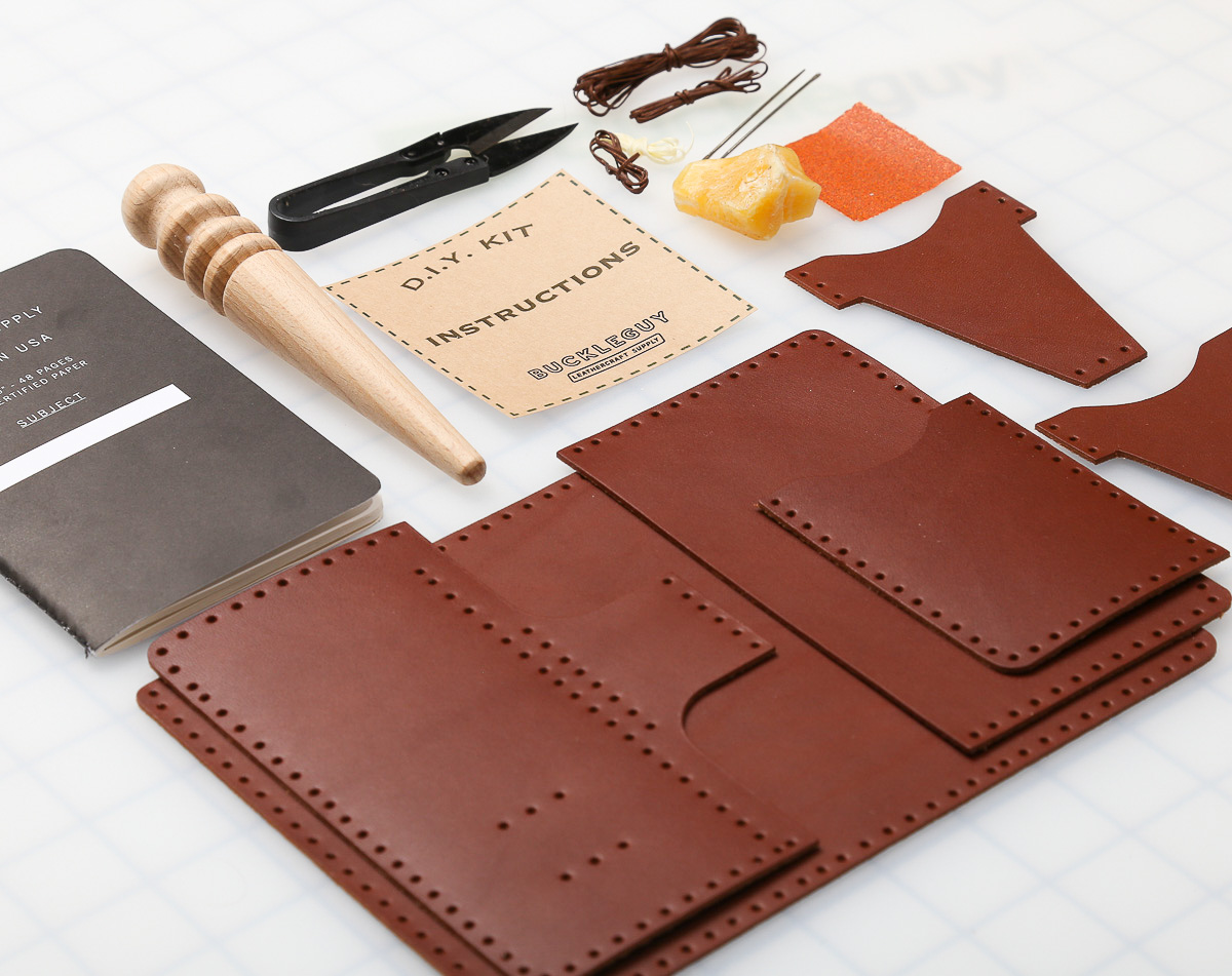 DIY Leather Journal Kit - Stitch Your Own Leather Journal – RAWHYD Leather  Co.