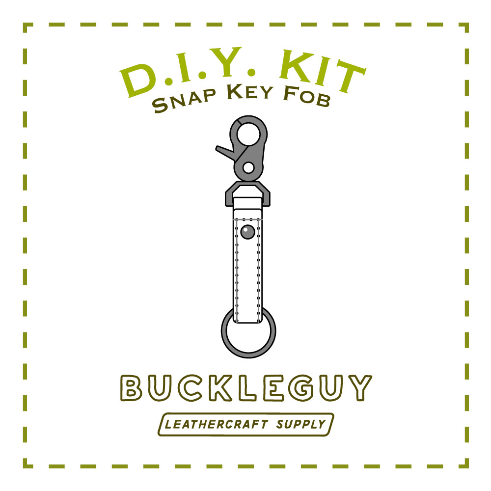 DIY Key Fob Leather Kit