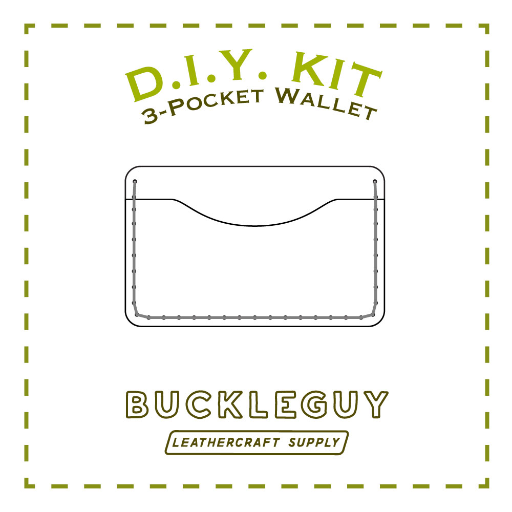 3-Pocket Wallet Leather Pattern, PDF Template - Buckleguy.com 3-pocket-wallet-leather-pattern-pdf-template-buckleguy-com