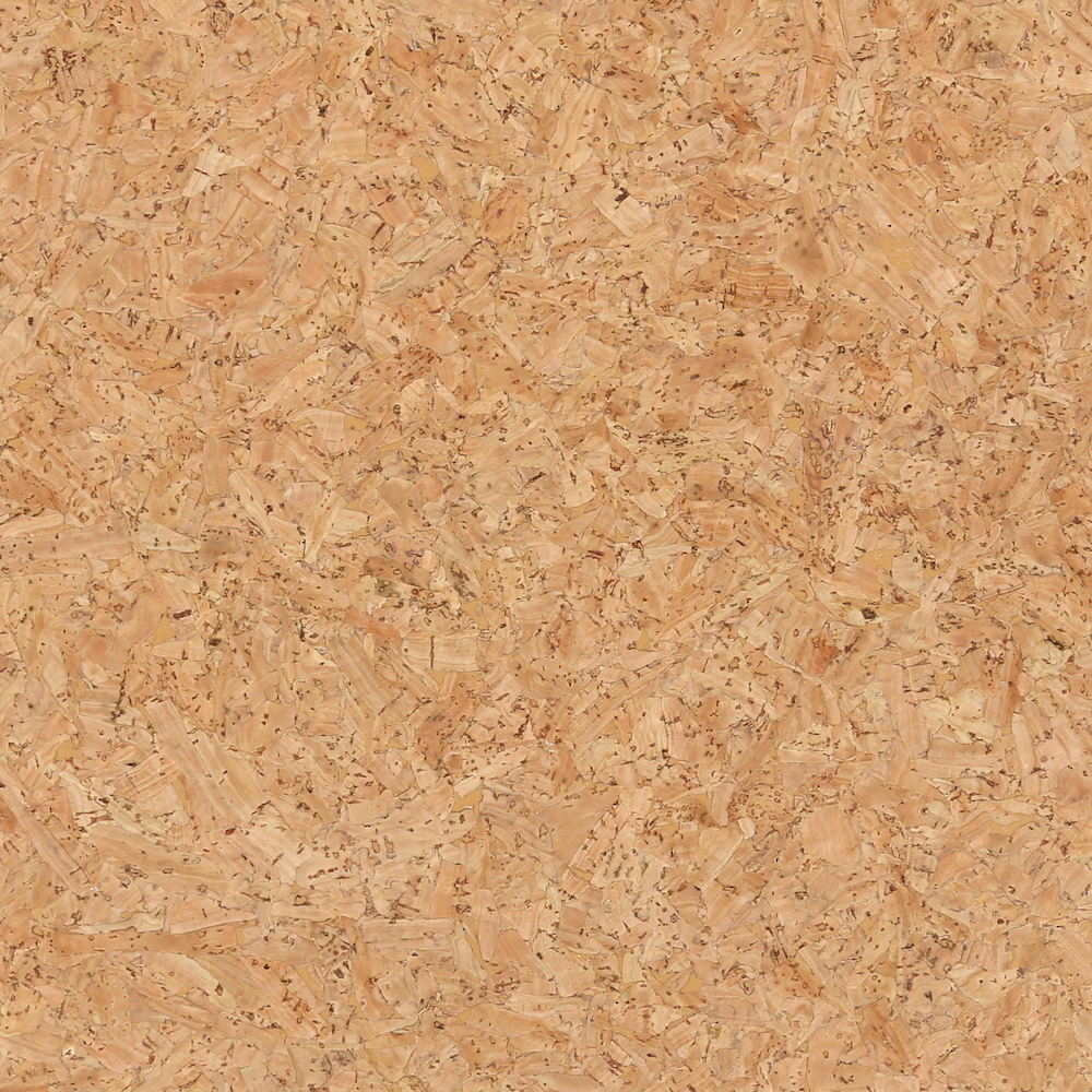 Buckleguy Italian Cork Fabric, Continuous Sheet, Row Pattern, Natural w/ Gold Flecks