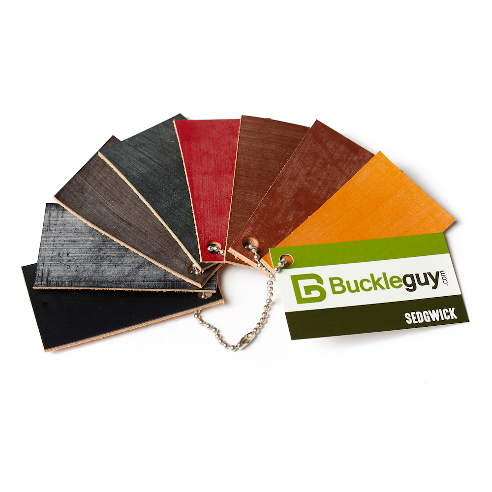 Sedgwick Leather Swatches - Buckleguy.com