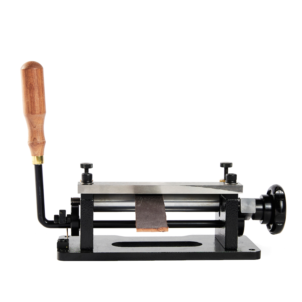 Yaetek Manual Leather Skiver Leather Paring Machine Leather Splitter Leather Craft Edge Skiving Machine with Blades