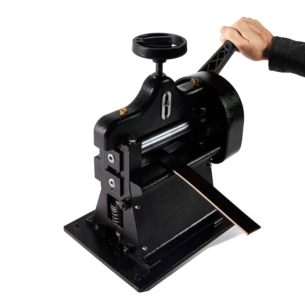 Free shipping worldwide-Cowboy Deluxe leather splitter machine