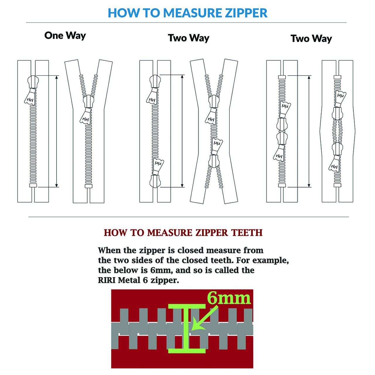 小物 rere Riri Zipper, Metal 8, Black Tape, Pastel Teeth Odds & End