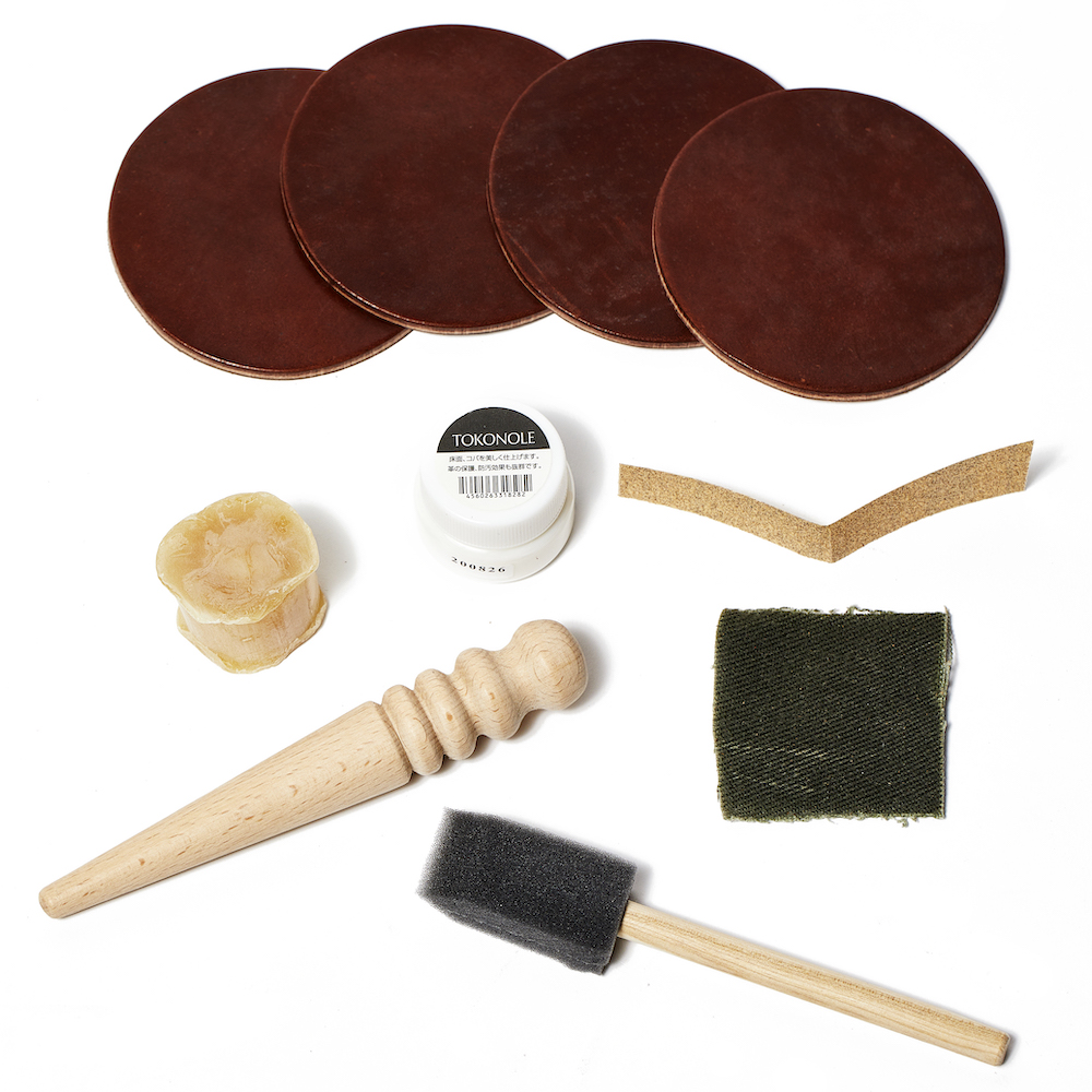 Learn to Burnish  Leather Brunishing Starter Kit