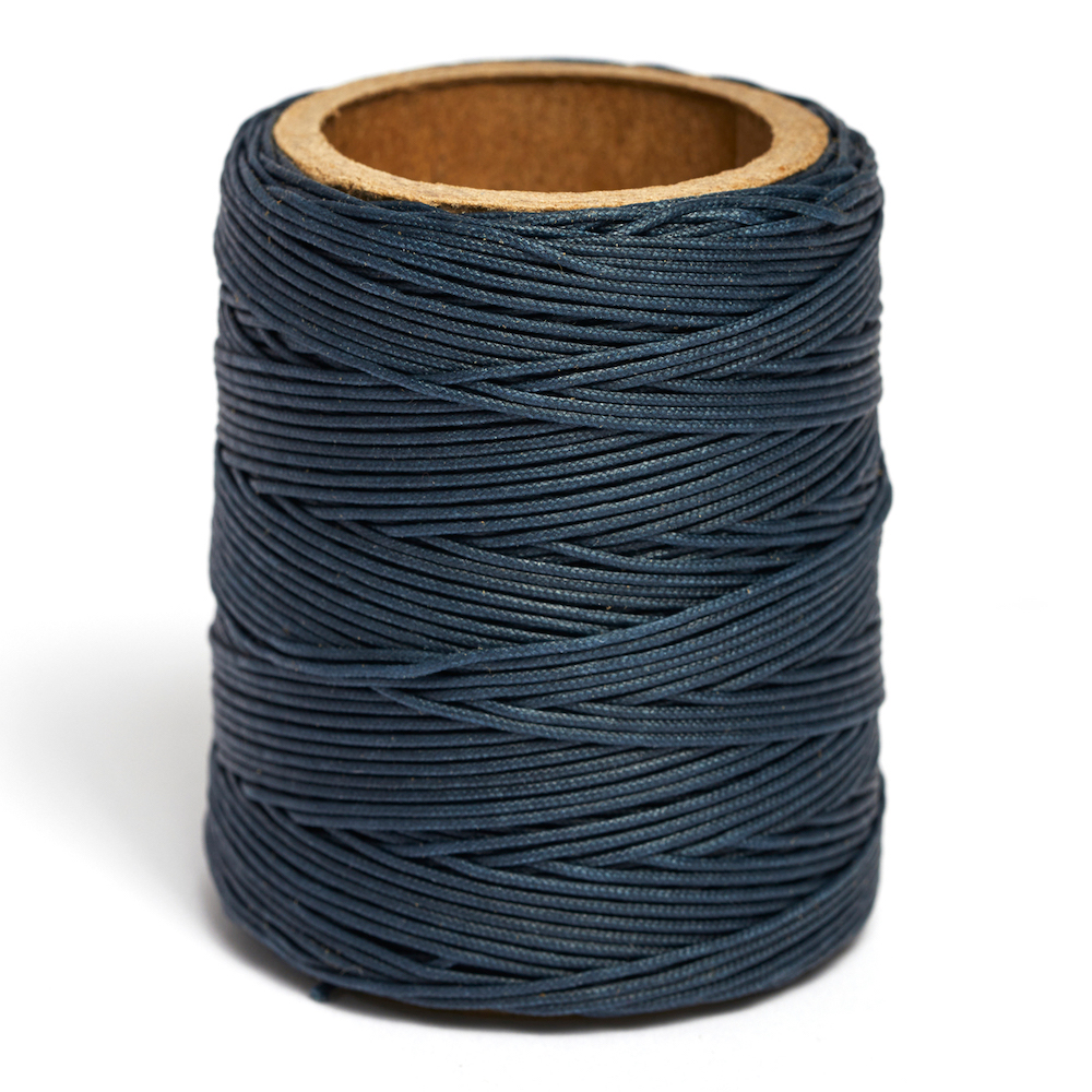 Maine Thread, Braided Waxed Cord, 70 yard spool, Dusk 