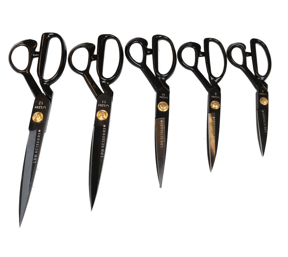 LDH True Left-Handed Midnight Edition Fabric Shears - 10