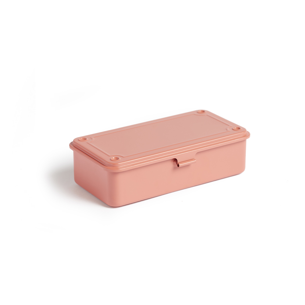 Coral Pink Mini Tool Box by Toyo