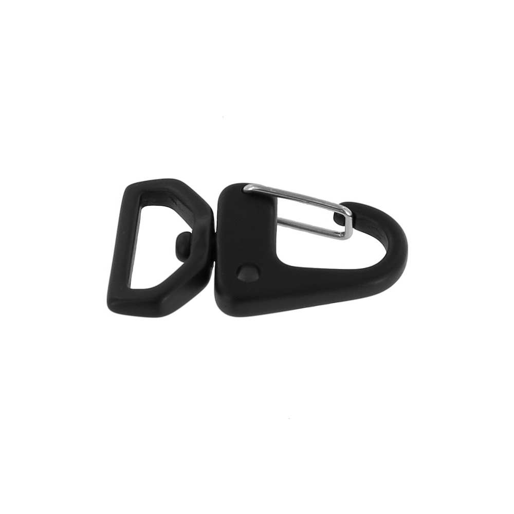 C5250 PVD Black Matte, Swivel Lever Snap, Solid Brass-LL, Multiple Sizes 