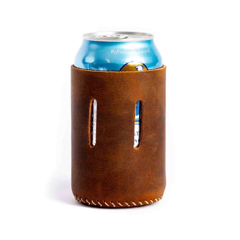 Free Leather Drink Koozie Holder Template Guide – Hide & Supply