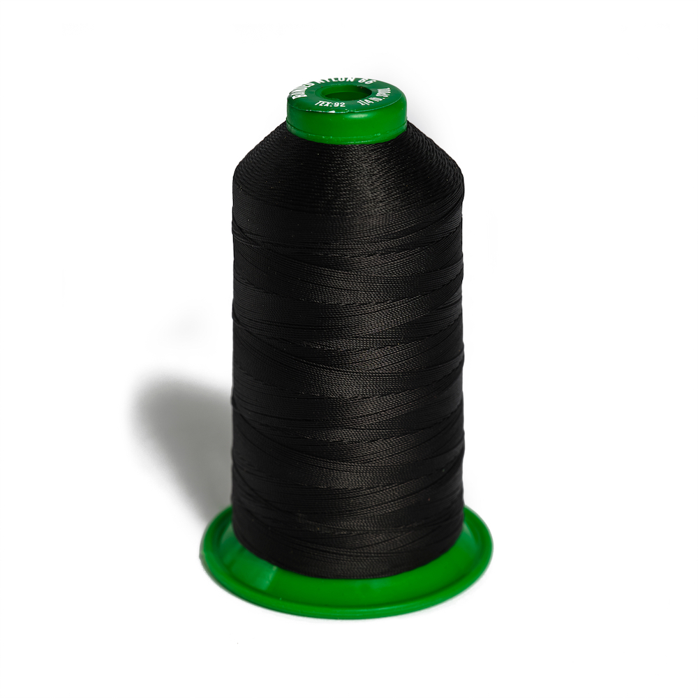 Thread, Nymo®, nylon, black, size B. Sold per 72-yard bobbin. - Fire  Mountain Gems and Beads