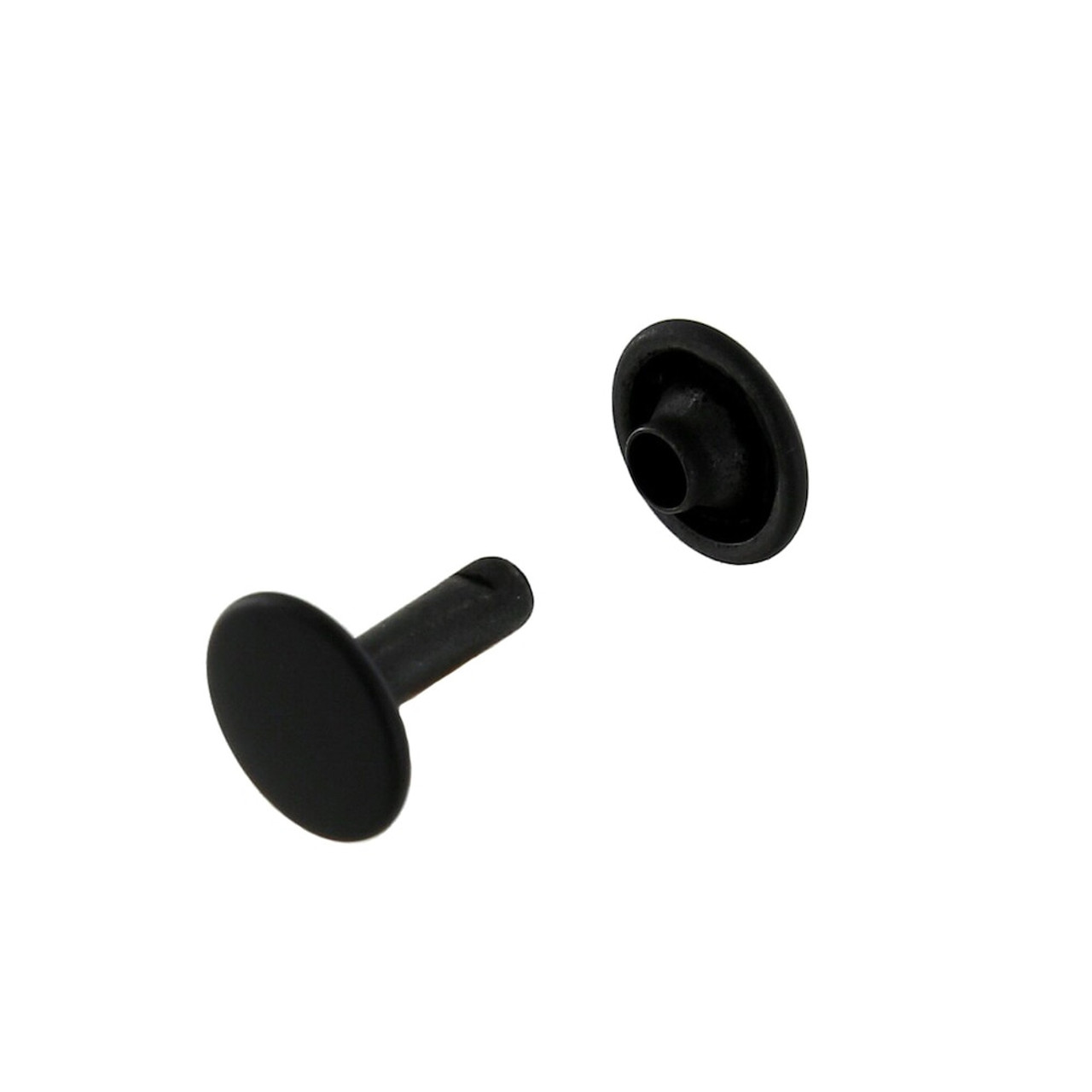 Black Double Cap Rivets - Chair & Chisel