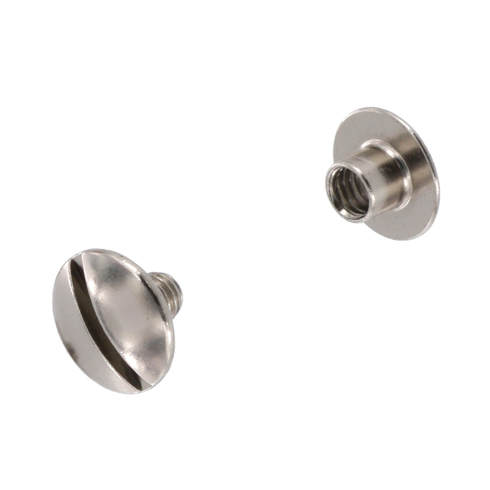 Nickel Plated' 10 x 5 mm Chicago Screw