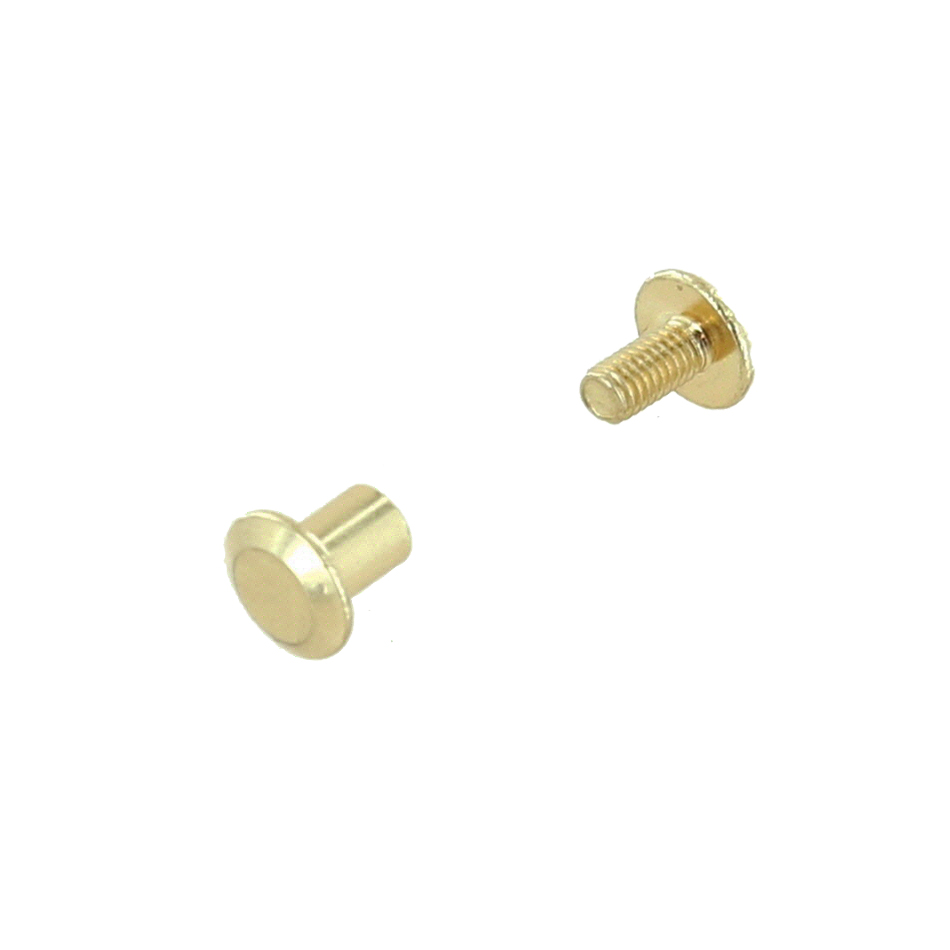 ORS-Screw Natural Brass, Replacement Screw, Solid Brass-LL, Multiple Sizes