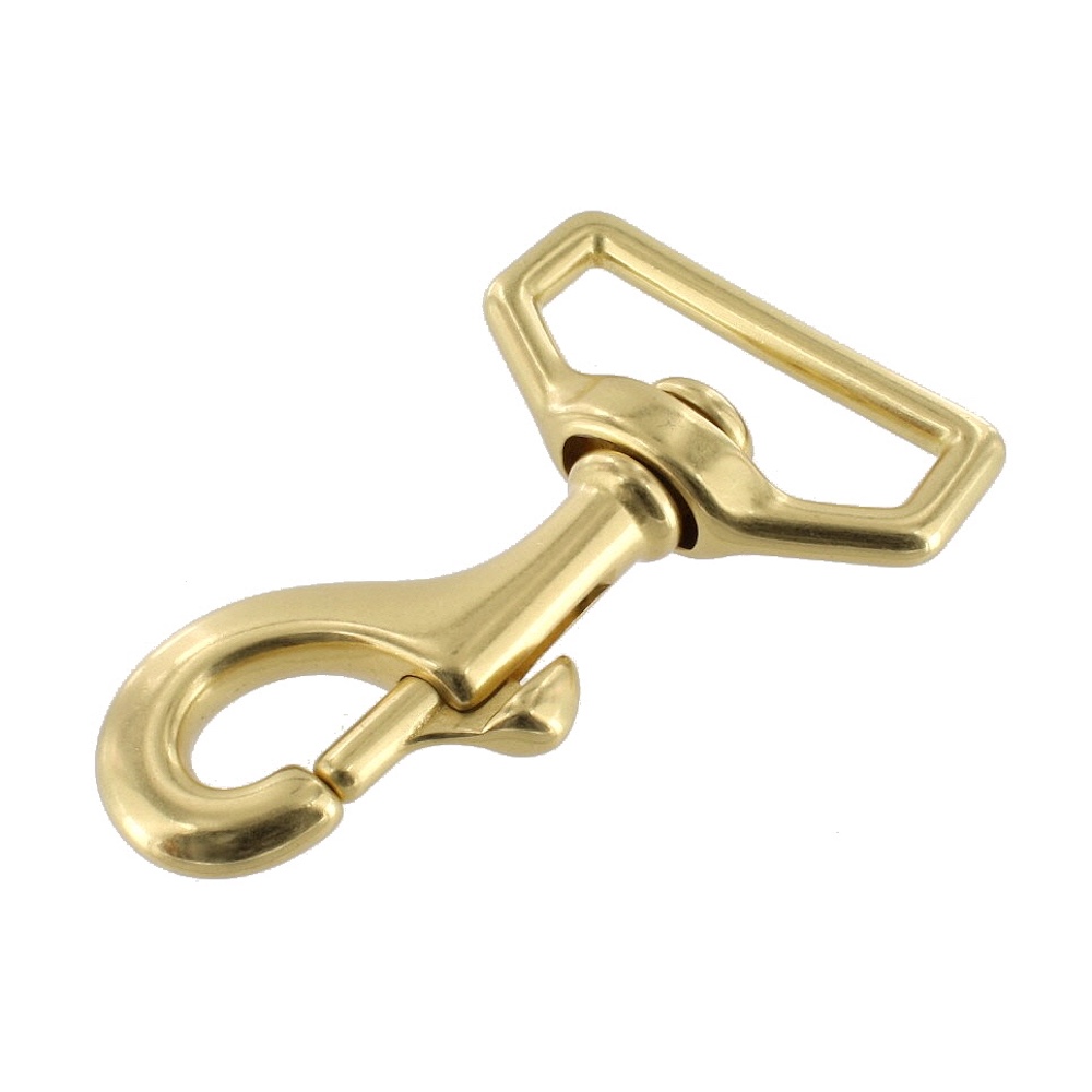 Swivel Hook (Bolt-Snap) - ½ - Antique Brass