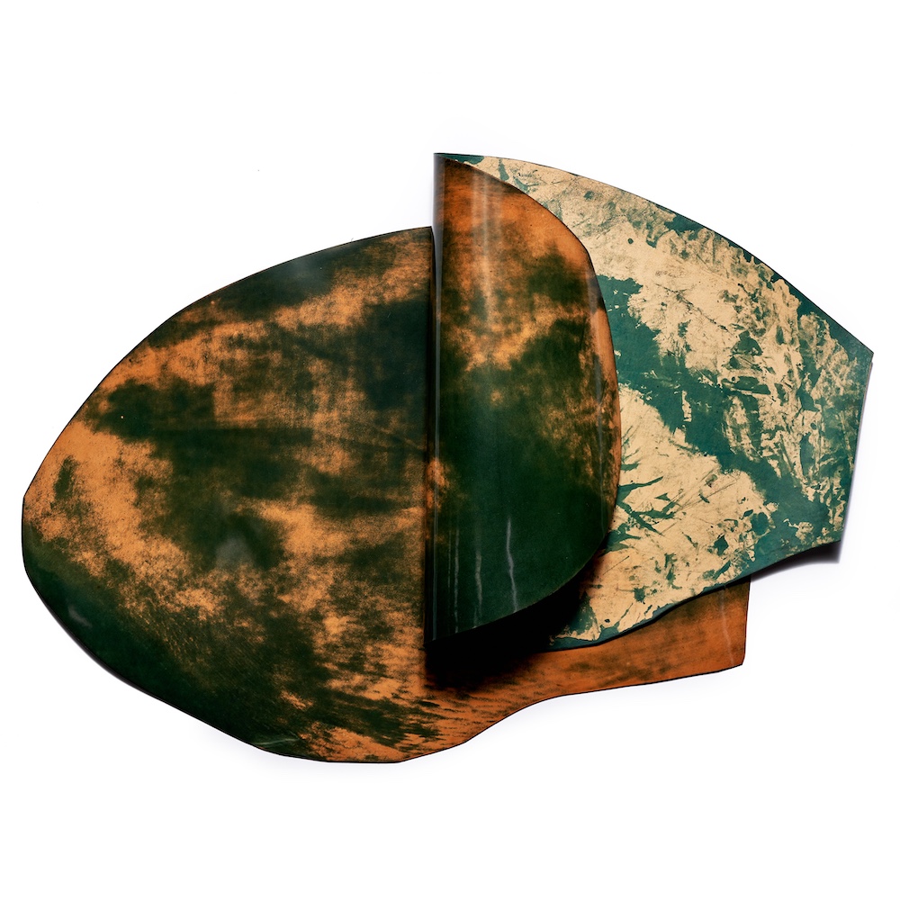 Rocado Shell Cordovan, Marble, Green, 4oz, Multiple Sizes