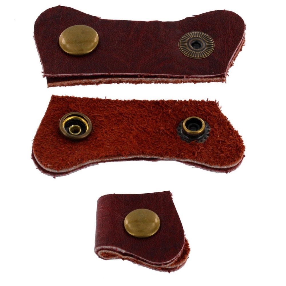Line 20 / Line 24 Ring Socket Snap Fasteners, Antique Brass, Solid