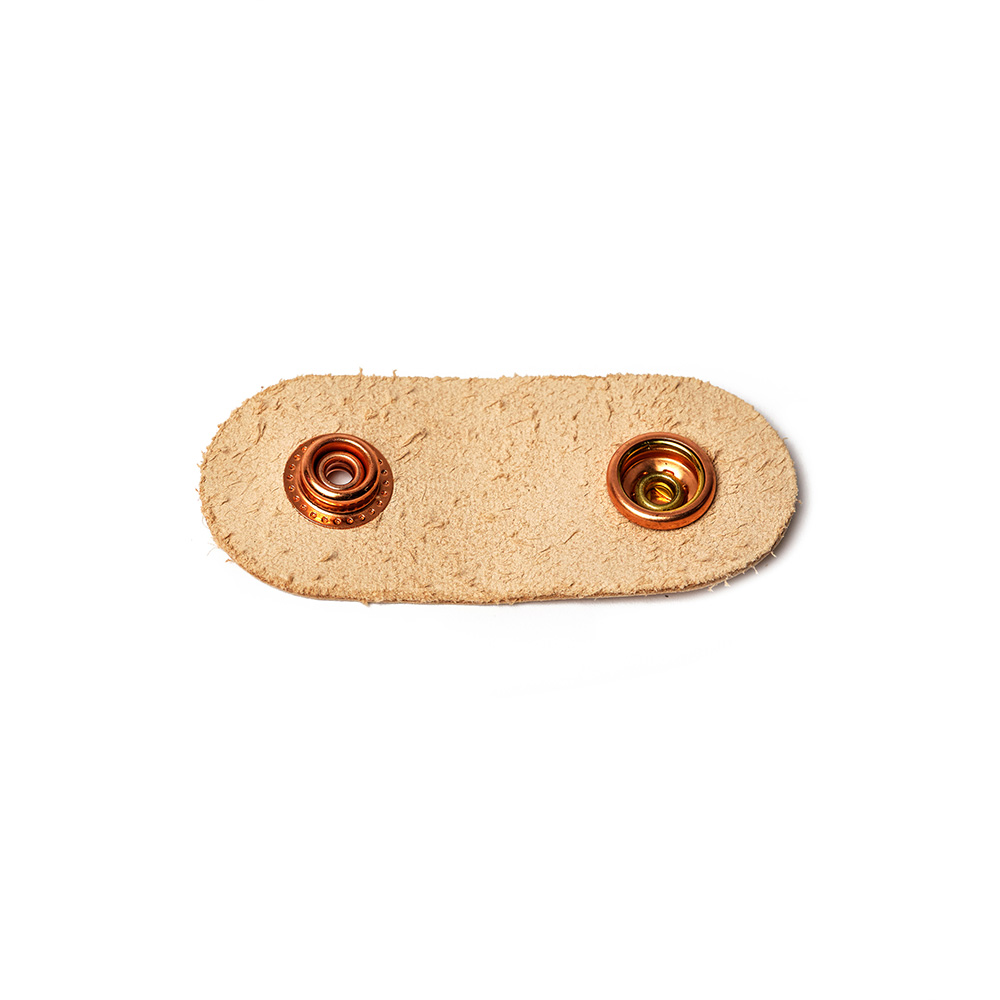 Line 20 / Line 24 Ring Socket Snap Fastener, Copper Plate, Solid
