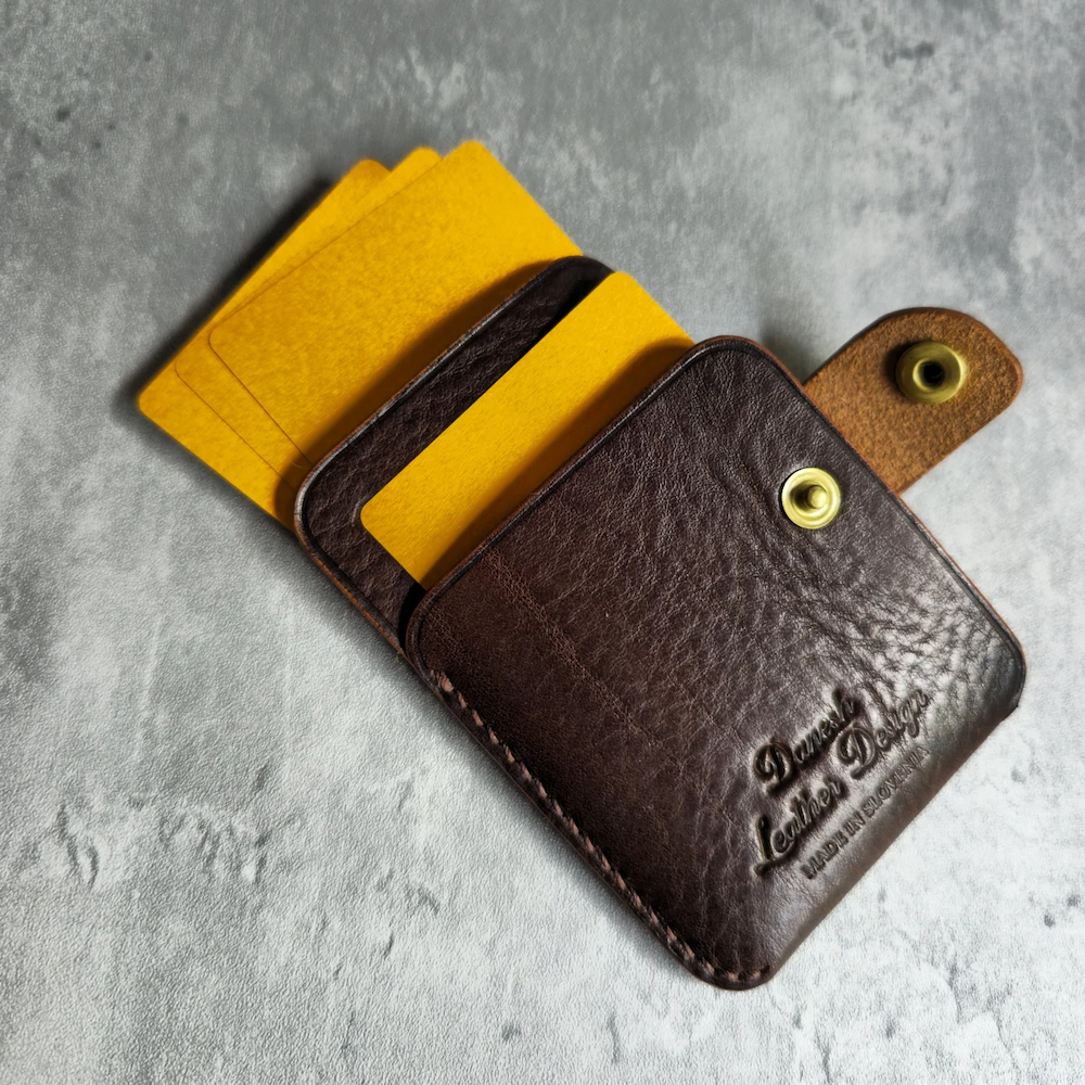 DIY Danesh, Loki, Minimalist Snap Wallet Leather Kit