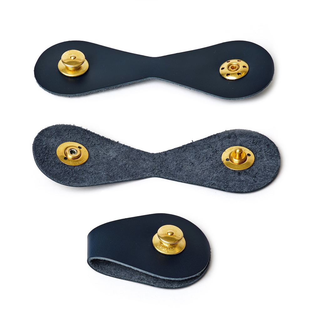 ピアス mn LOXX® Fastener Set, Polished Brass, Solid Brass