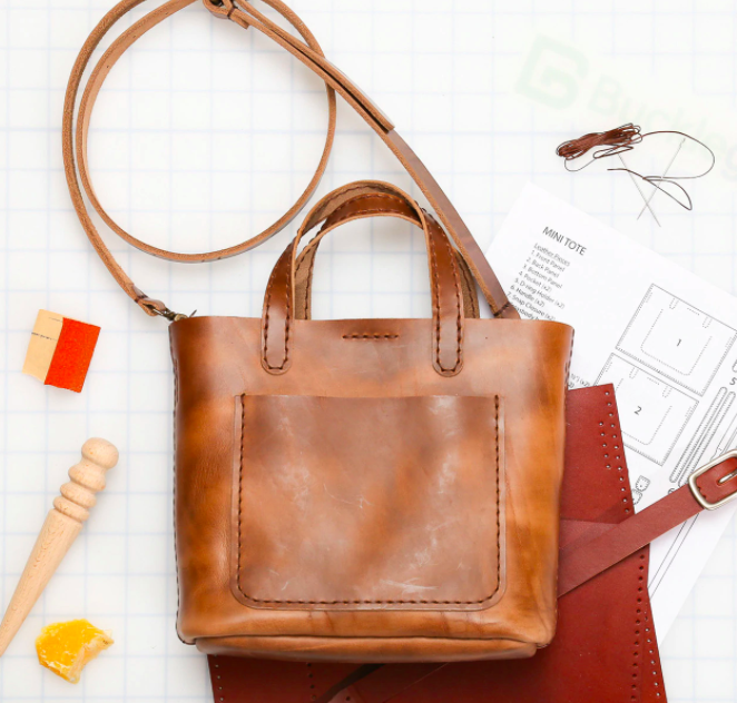 How to Saddle Stitch Leather