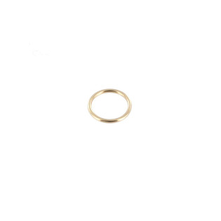 6Pcs O Ring Buckle 1.2-Inch(30mm) Zinc Alloy O-Rings Gold Tone for Hardware  Bags Belts Craft DIY Accessories