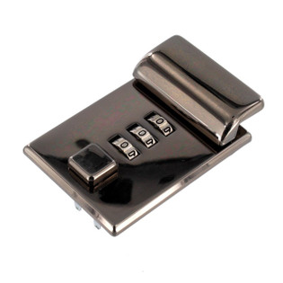 Z40412-10/Z39334-1/NSP Gun Metal Combination Lock - Buckleguy.com