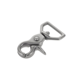3008A Nickel Matte, Mini Swivel Trigger Snap, Solid Brass-LL, Multiple Sizes