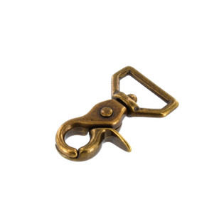 5/8 Brass, Swivel Snap Hook, Solid Brass, #P-1440